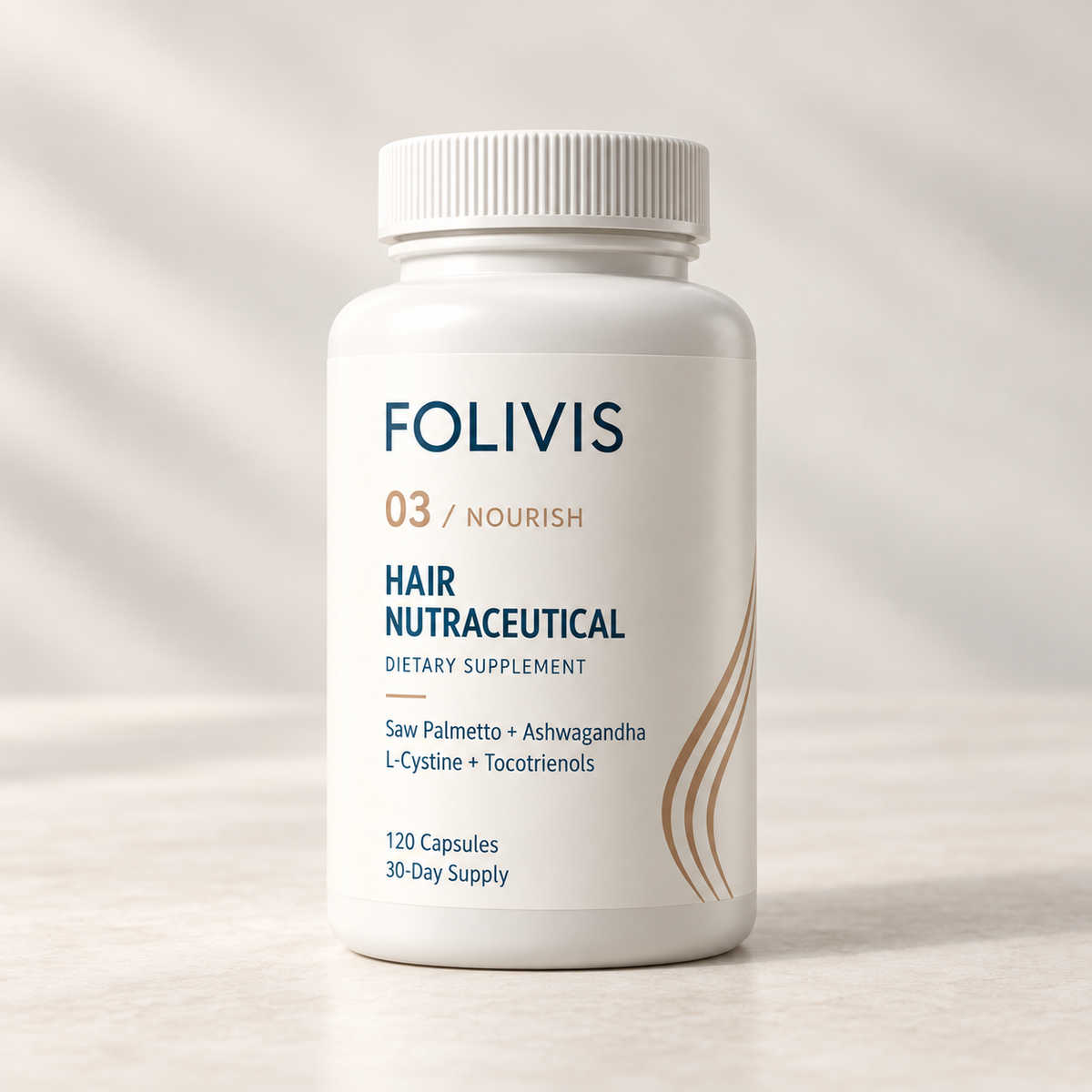 Folivis Hair Nutraceutical bottle